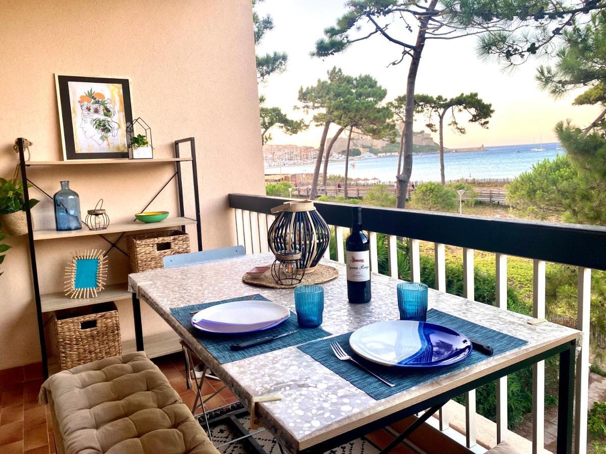 Appartement Ou Studio La Mer & La Plage A Vos Pieds Calvi Exterior foto